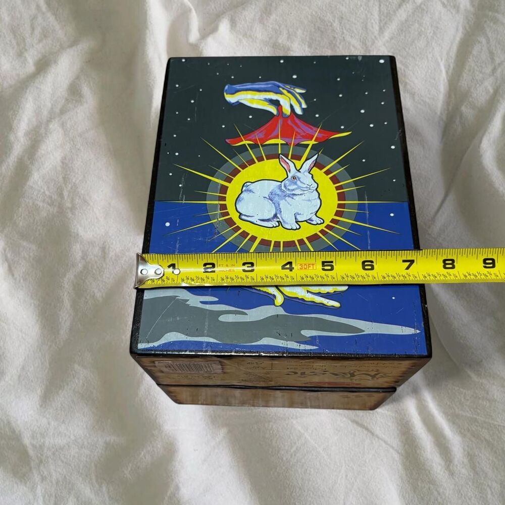 Melissa & Doug Deluxe Solid-Wood Magic Set Magician Montessori - Picture 6 of 6